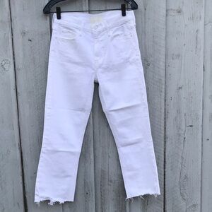 MOTHER Superior Denim Crop Jeans- size 27